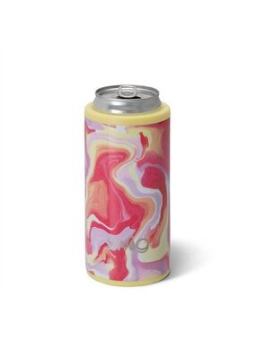 Swig Life Skinny Can Cooler 12 oz Pink Lemonade NWT